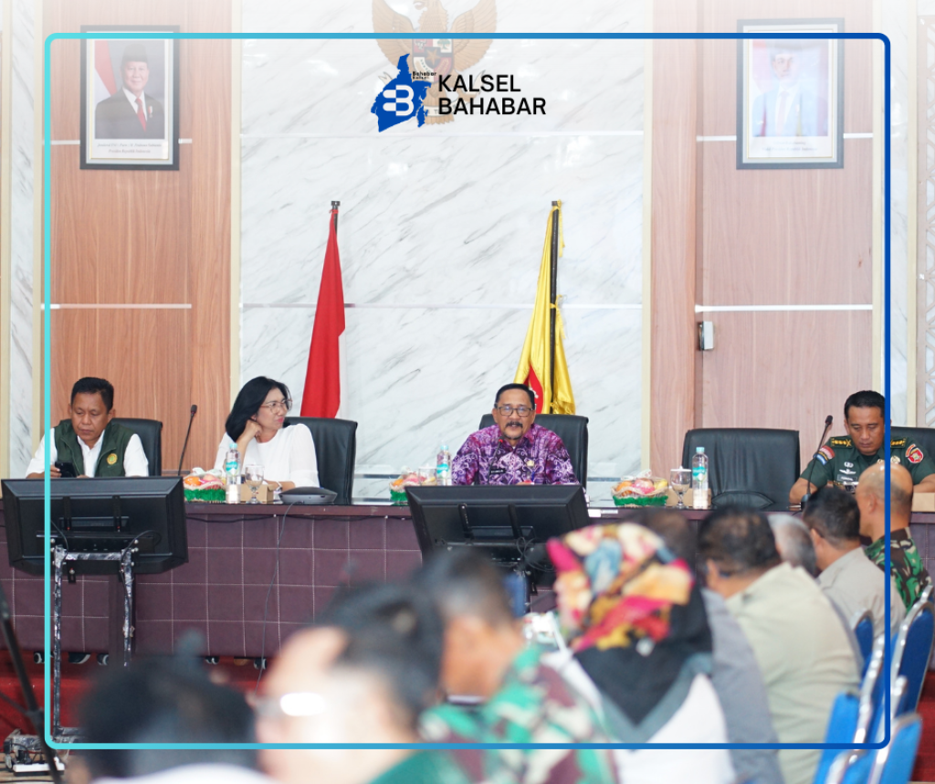 Rapat Koordinasi LTT Provinsi Kalimantan Selatan Tekankan Sinergi Percepatan Tanam Musim Tanam 2025